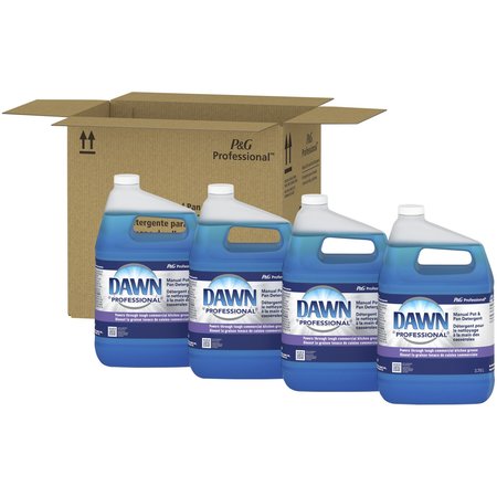 DAWN Dishwashing Liquid, Original, 1 Gallon, , Blue, PK 4 PGC57445CT